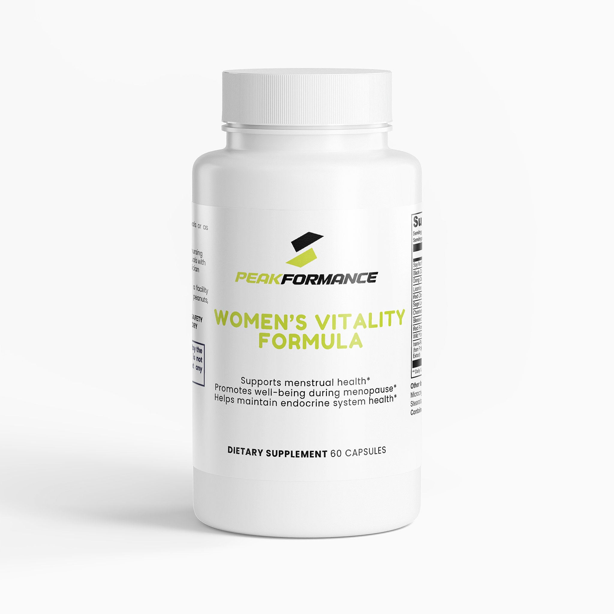 Women's Vitality Natural Energy Support Supplement